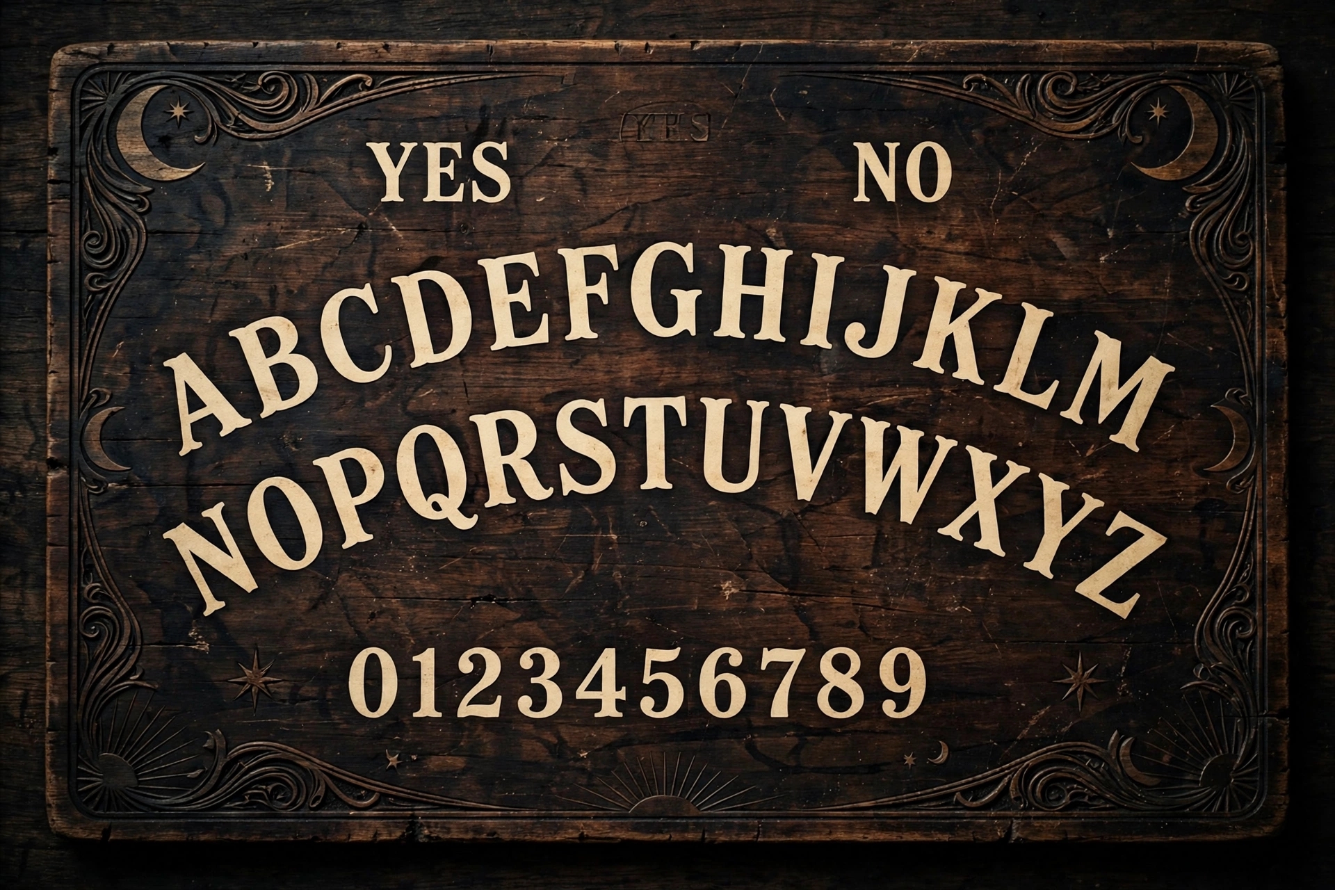Ouija tabulka